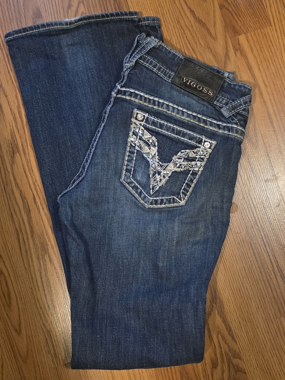 Vigoss The Chelsea Bootcut Jeans Size 5/6 Length 33